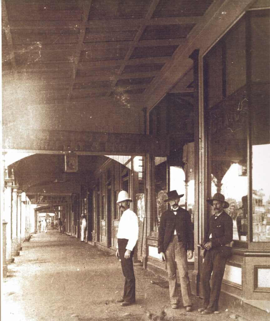 Cairns History - Policeman in Abbott Street