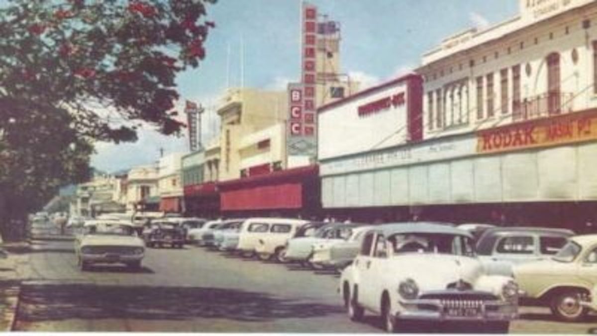 Old Pictures of Cairns - Abbott Street