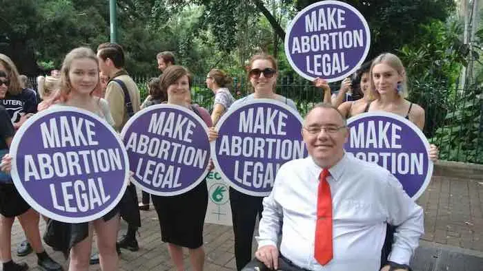 abortion law reform protest