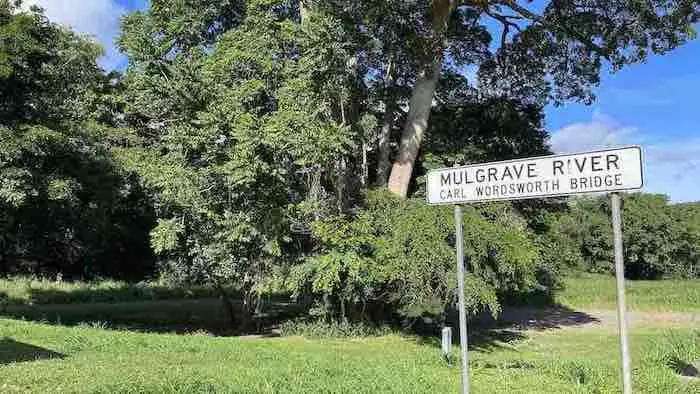 Mulgrave River Sign